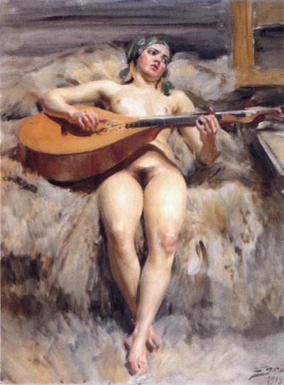 Studio Idyll by Anders Leonard Zorn